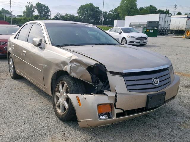 1G6DP567050167838 - 2005 CADILLAC CTS HI FEA GOLD photo 1