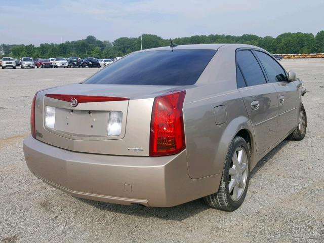 1G6DP567050167838 - 2005 CADILLAC CTS HI FEA GOLD photo 4