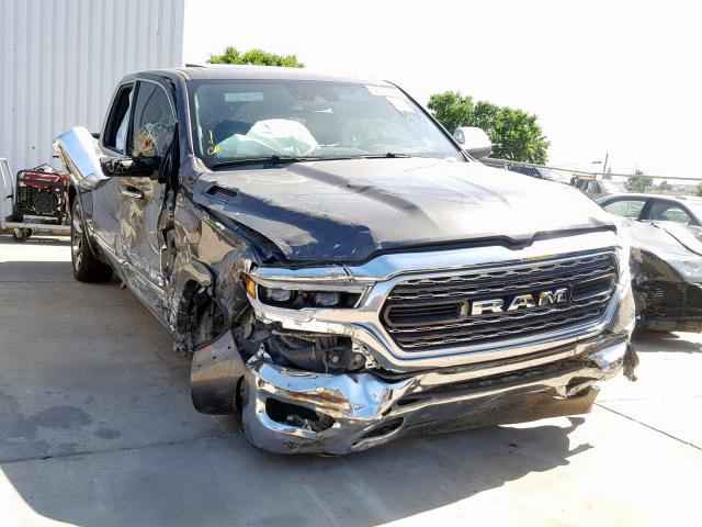 1C6SRFHT0KN512676 - 2019 RAM 1500 LIMIT GRAY photo 1