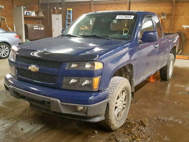 1GCJTCD92A8113621 - 2010 CHEVROLET COLORADO L BLUE photo 2