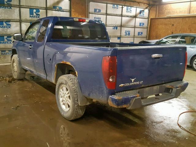 1GCJTCD92A8113621 - 2010 CHEVROLET COLORADO L BLUE photo 3