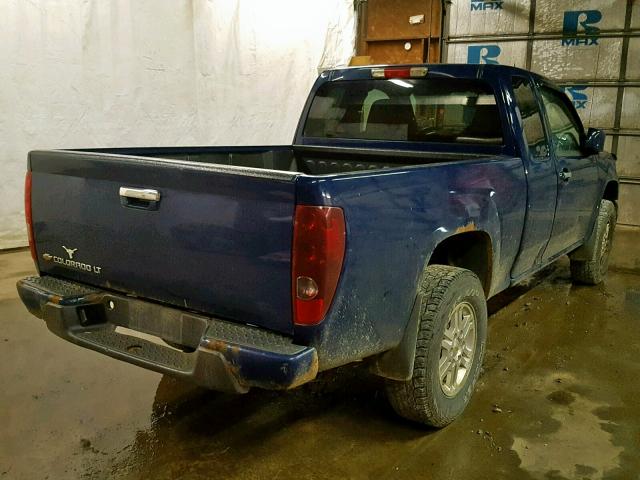 1GCJTCD92A8113621 - 2010 CHEVROLET COLORADO L BLUE photo 4