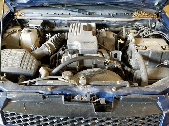 1GCJTCD92A8113621 - 2010 CHEVROLET COLORADO L BLUE photo 7