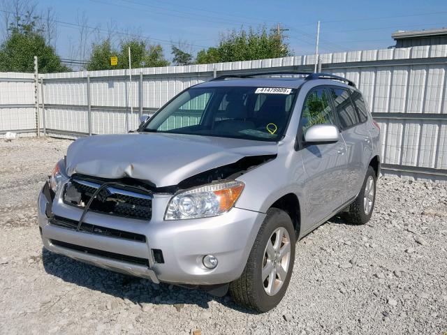 JTMZD31V586079889 - 2008 TOYOTA RAV4 LIMIT SILVER photo 2