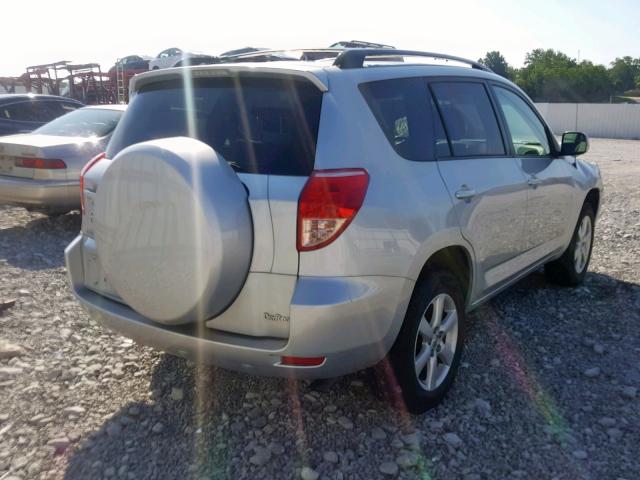 JTMZD31V586079889 - 2008 TOYOTA RAV4 LIMIT SILVER photo 4