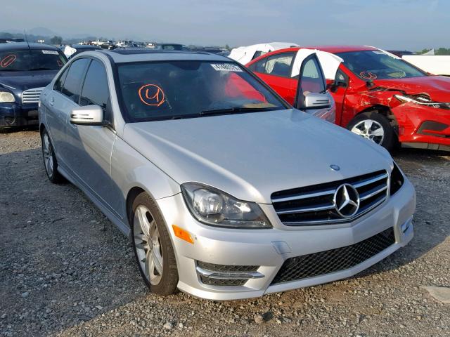 WDDGF4HB3EG236169 - 2014 MERCEDES-BENZ C 250 SILVER photo 1