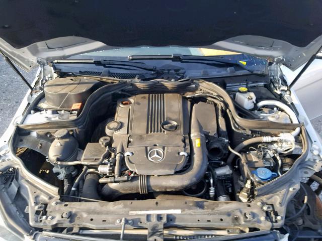 WDDGF4HB3EG236169 - 2014 MERCEDES-BENZ C 250 SILVER photo 7