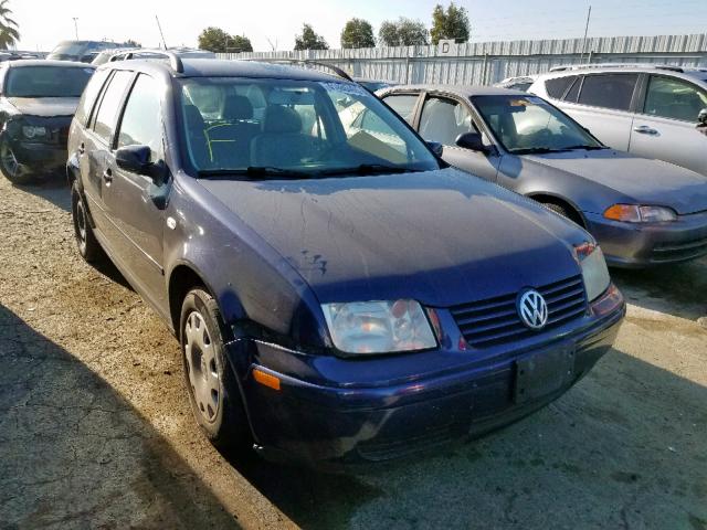 WVWRB61J32W572515 - 2002 VOLKSWAGEN JETTA GL BLUE photo 1