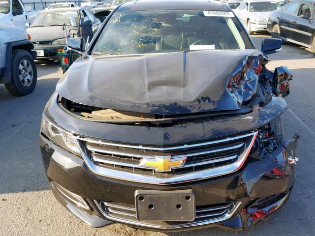 2G1145S37H9134205 - 2017 CHEVROLET IMPALA PRE BLACK photo 9