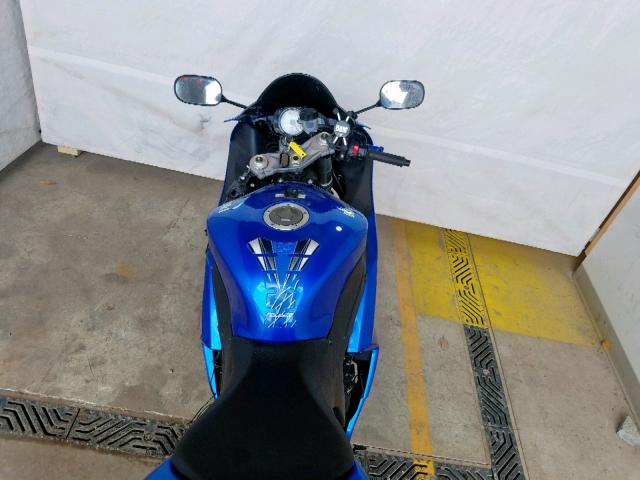 JKAZX4P188A041307 - 2008 KAWASAKI ZX600 P BLUE photo 5