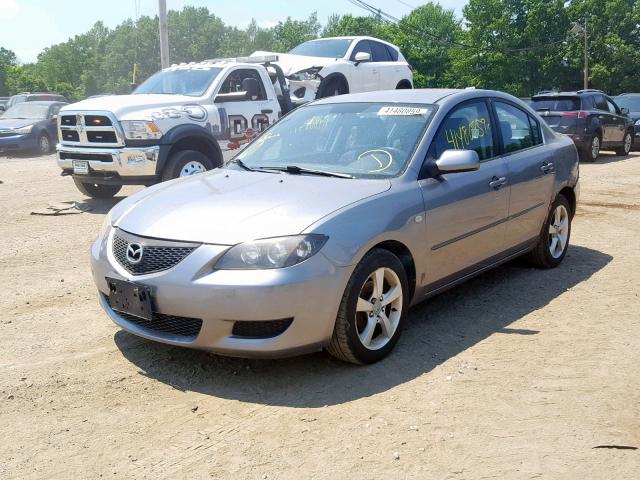 JM1BK12F151338700 - 2005 MAZDA 3 I GRAY photo 2