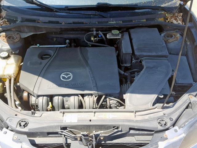 JM1BK12F151338700 - 2005 MAZDA 3 I GRAY photo 7