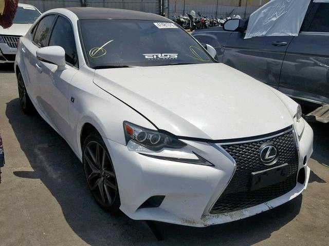 JTHBA1D23G5027809 - 2016 LEXUS IS 200T WHITE photo 1