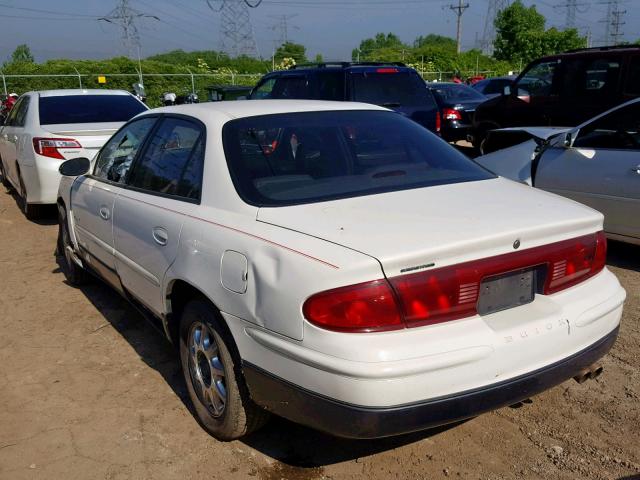 2G4WF551111171820 - 2001 BUICK REGAL GS WHITE photo 3