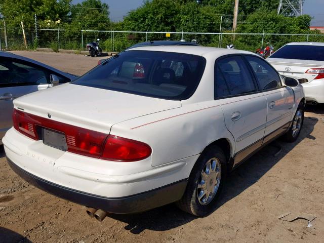 2G4WF551111171820 - 2001 BUICK REGAL GS WHITE photo 4