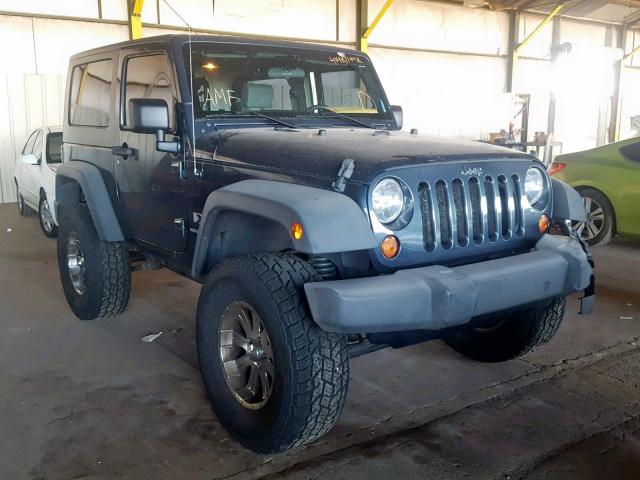 1J4FA24117L231613 - 2007 JEEP WRANGLER X BLUE photo 1