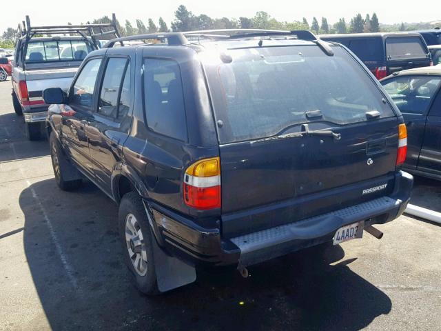 4S6CK58W3W4411295 - 1998 HONDA PASSPORT E 黑色 照片 3