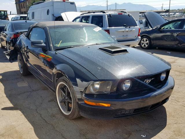 1ZVHT85H165226886 - 2006 FORD MUSTANG GT BLACK photo 1