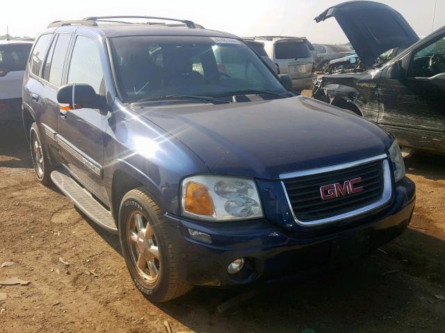 1GKDT13S522316842 - 2002 GMC ENVOY BLUE photo 1