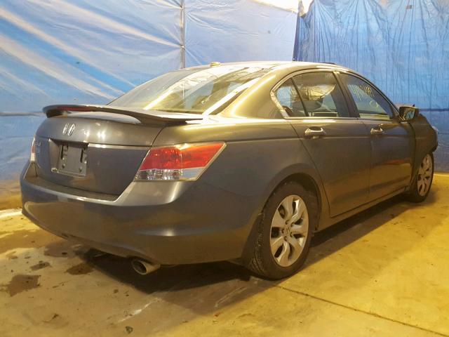 1HGCP2F88AA003520 - 2010 HONDA ACCORD EXL GRAY photo 4