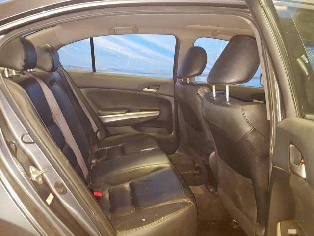 1HGCP2F88AA003520 - 2010 HONDA ACCORD EXL GRAY photo 6