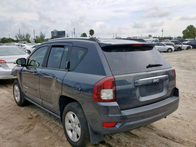 1C4NJCBA8ED715330 - 2014 JEEP COMPASS SP შავი ფოტო 3
