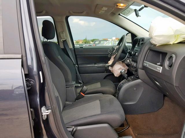 1C4NJCBA8ED715330 - 2014 JEEP COMPASS SP შავი ფოტო 5