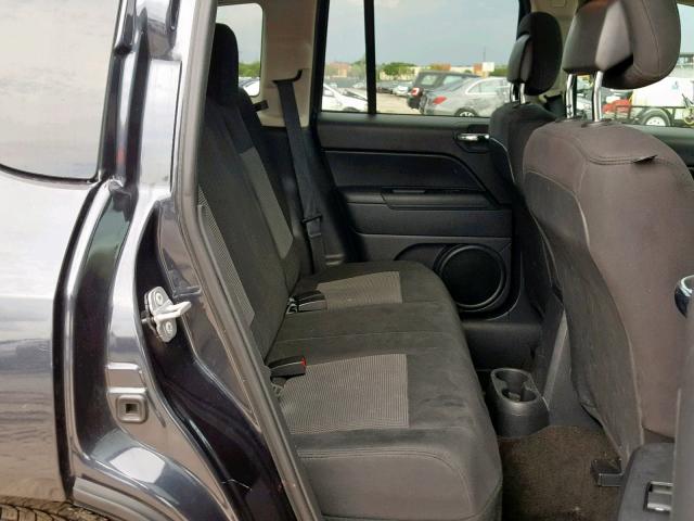 1C4NJCBA8ED715330 - 2014 JEEP COMPASS SP შავი ფოტო 6