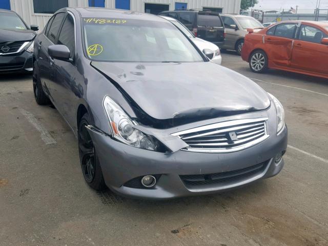 JN1CV6AR2FM520350 - 2015 INFINITI Q40 GRAY photo 1