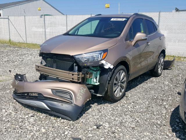 KL4CJASB0KB719023 - 2019 BUICK ENCORE PRE BROWN photo 2