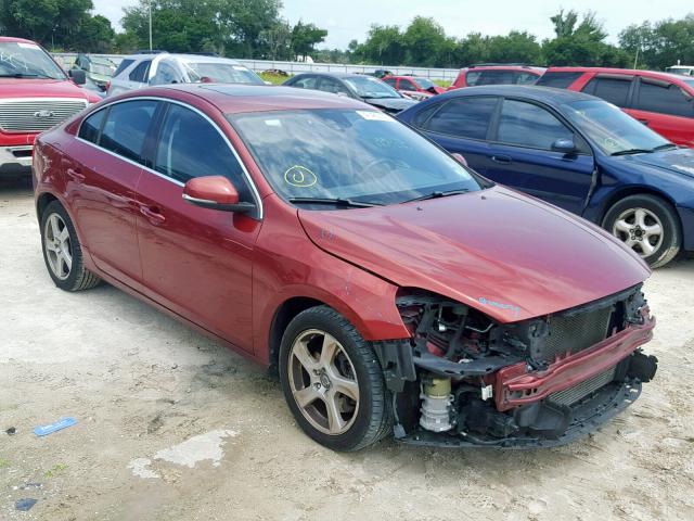 YV1622FS9C2131780 - 2012 VOLVO S60 T5 RED photo 1