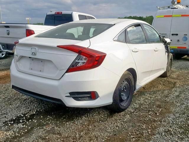 2HGFC2F56JH502445 - 2018 HONDA CIVIC LX WHITE photo 4