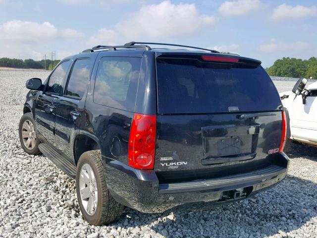 1GKFC13088J194273 - 2008 GMC YUKON BLACK photo 3