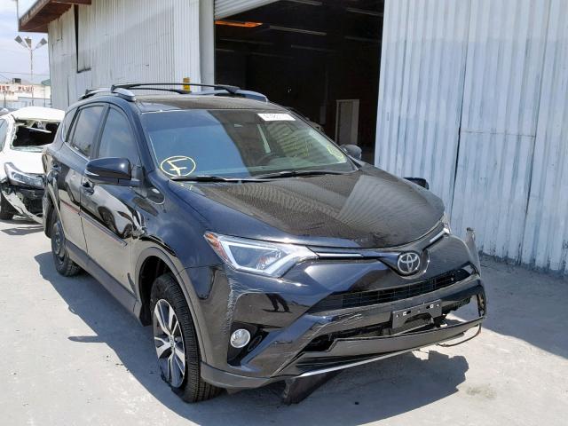 2T3WFREV7JW498809 - 2018 TOYOTA RAV4 ADVEN BLACK photo 1