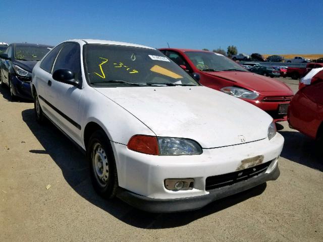 2HGEJ2124SH568704 - 1995 HONDA CIVIC DX WHITE photo 1