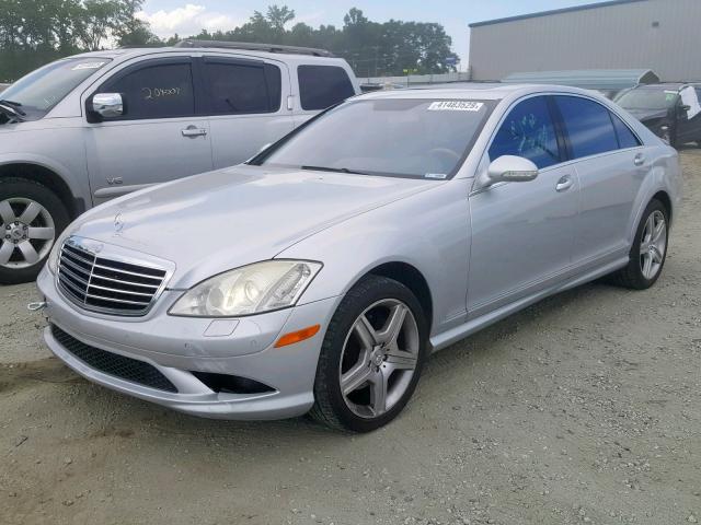 WDDNG71X59A244911 - 2009 MERCEDES-BENZ S 550 SILVER photo 2