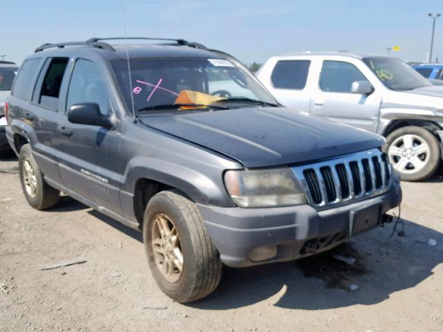 1J4GW48S54C162943 - 2004 JEEP GRAND CHER GRAY photo 1