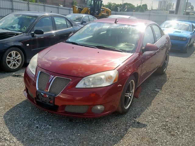 1G2ZM577X84287688 - 2008 PONTIAC G6 GXP MAROON photo 2