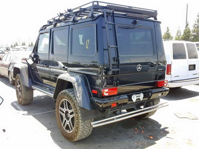 WDCYC5FF3HX276575 - 2017 MERCEDES-BENZ G 550 BLACK photo 3