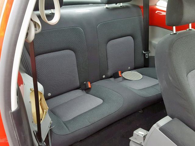 3VWCK31CX4M406045 - 2004 VOLKSWAGEN NEW BEETLE წითელი ფოტო 6