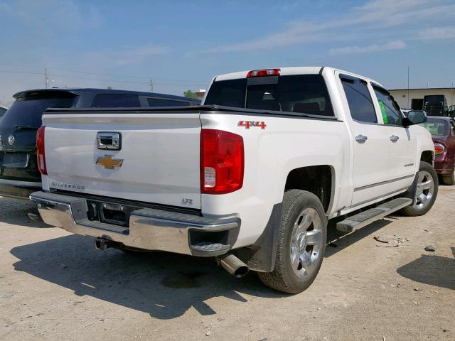 3GCUKSEC9GG224268 - 2016 CHEVROLET SILVERADO WHITE photo 4