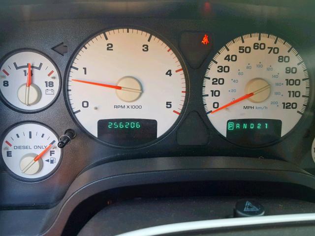3D7KA28C74G178835 - 2004 DODGE RAM 2500 S ნაცრისფერი ფოტო 8