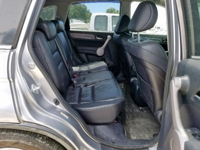 JHLRE38737C056411 - 2007 HONDA CR-V EXL SILVER photo 6