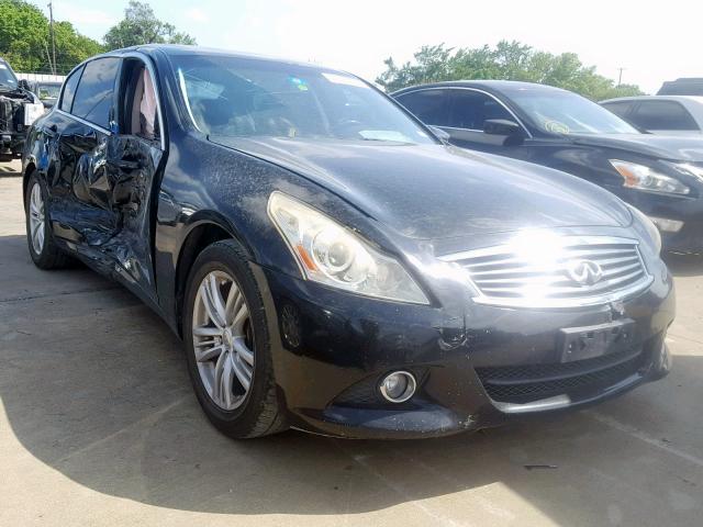 JN1CV6AP9AM402223 - 2010 INFINITI G37 BASE BLACK photo 1