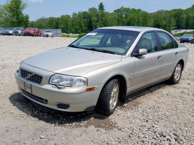 YV1TH59H641365952 - 2004 VOLVO S80 2.5T SILVER photo 2