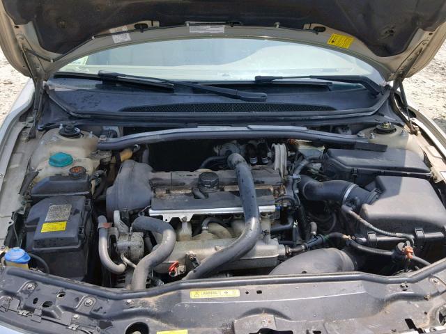 YV1TH59H641365952 - 2004 VOLVO S80 2.5T SILVER photo 7
