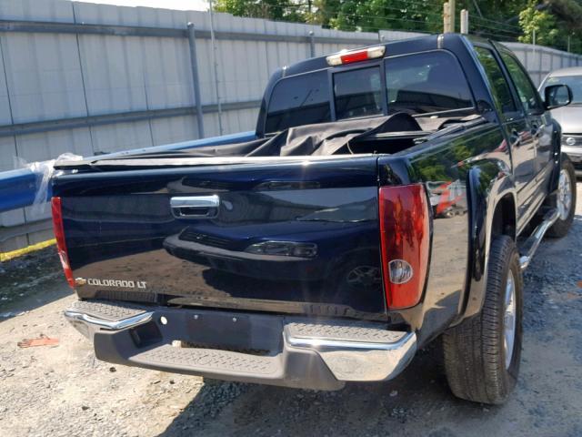1GCHSDFE7C8165606 - 2012 CHEVROLET COLORADO L BLACK photo 4