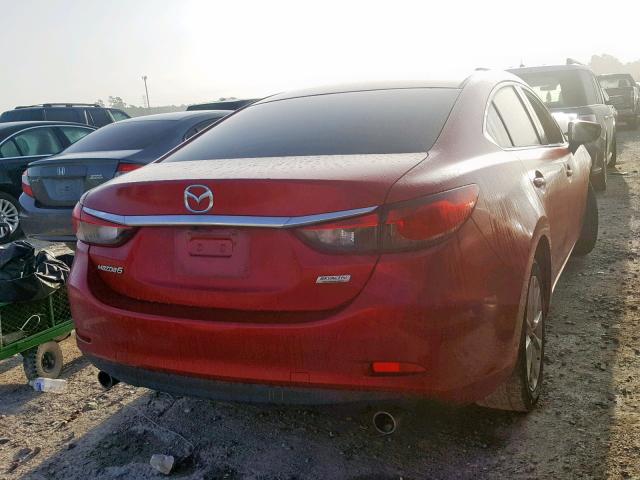 JM1GJ1U5XG1486490 - 2016 MAZDA 6 SPORT RED photo 4