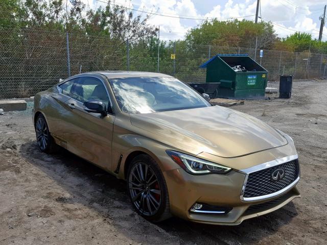 JN1FV7EK7HM610726 - 2017 INFINITI Q60 RED SP GOLD photo 1