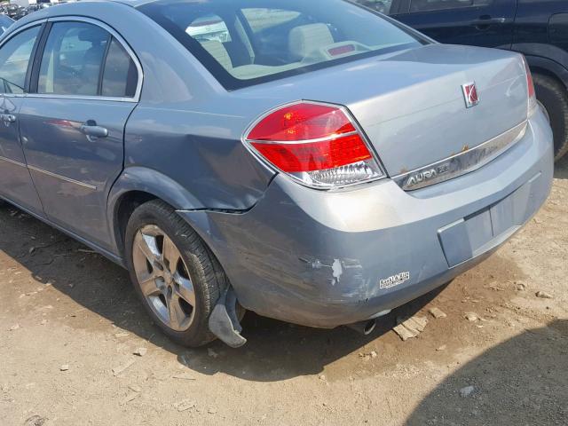 1G8ZS57N87F278677 - 2007 SATURN AURA XE BLUE photo 9